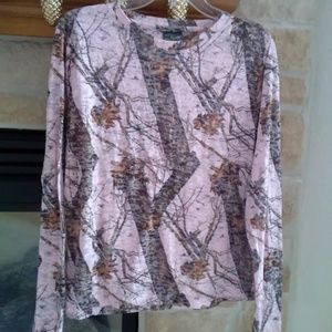 Wilderness Dreams Pink camo Top